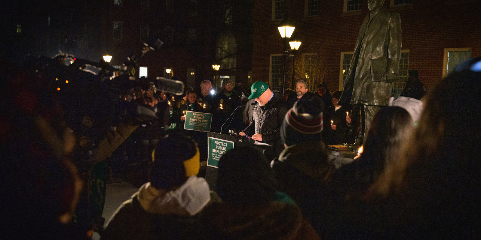 AFSCME members in Maryland fight for public employee safety bill in honor of fallen probation and parole agent