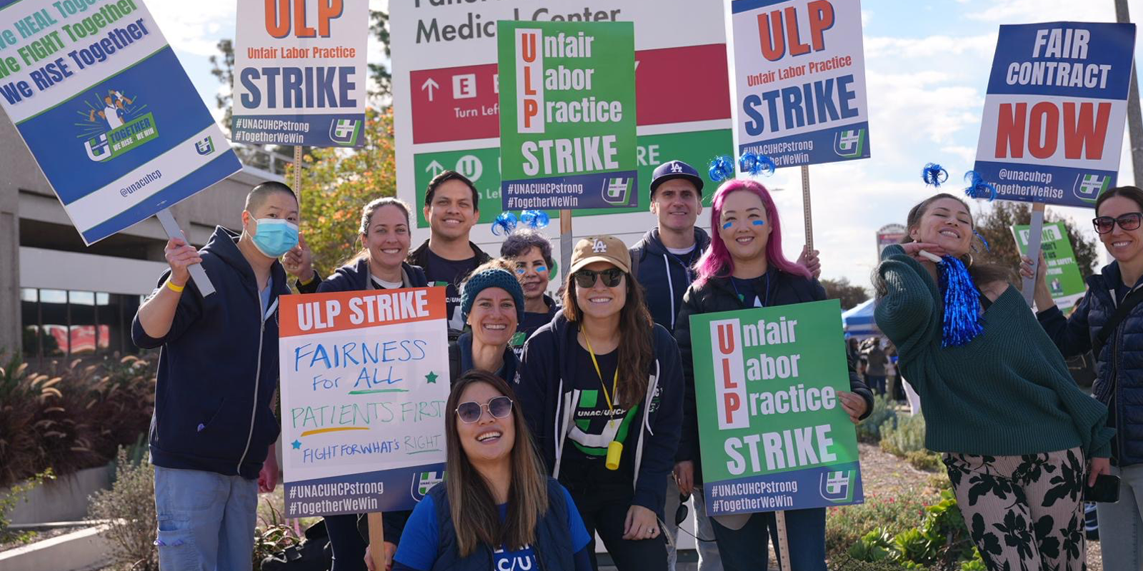 Fighting for their patients, UNAC/UHCP Kaiser workers mount second strike