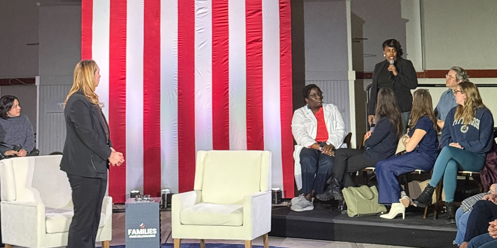 AFSCME child care provider warns of bad policies favoring billionaires over families 