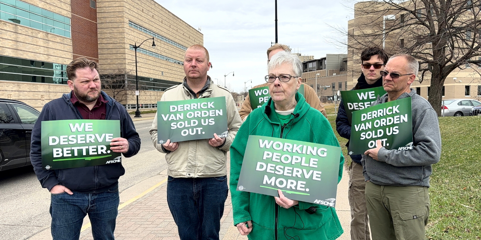 AFSCME members in WI speak up on rising costs, hold Rep. Van Orden accountable