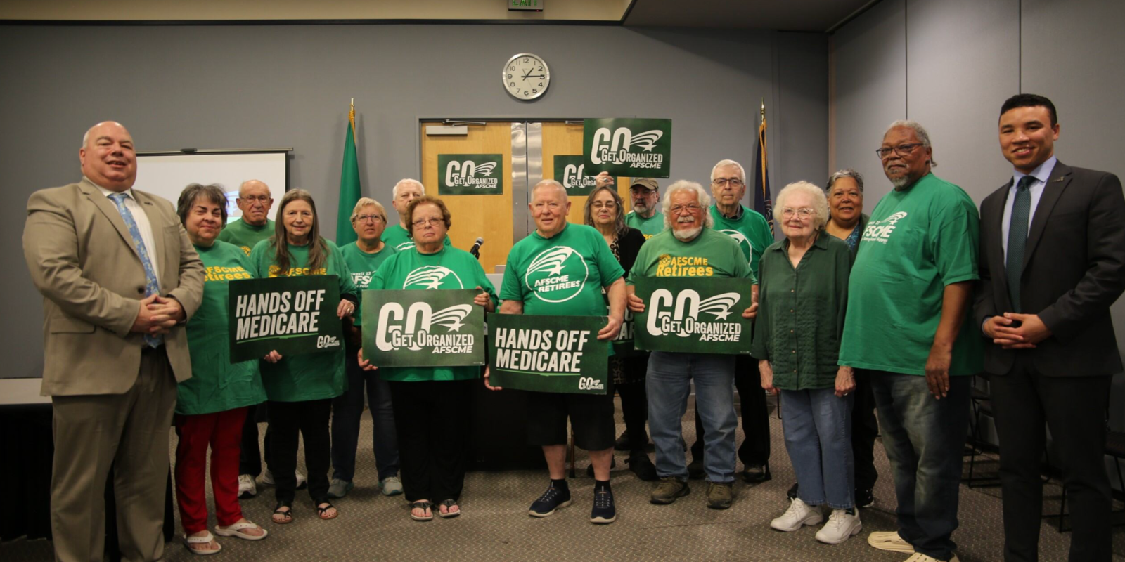 AFSCME working and retiree members call out politicians who gutted life-saving programs
