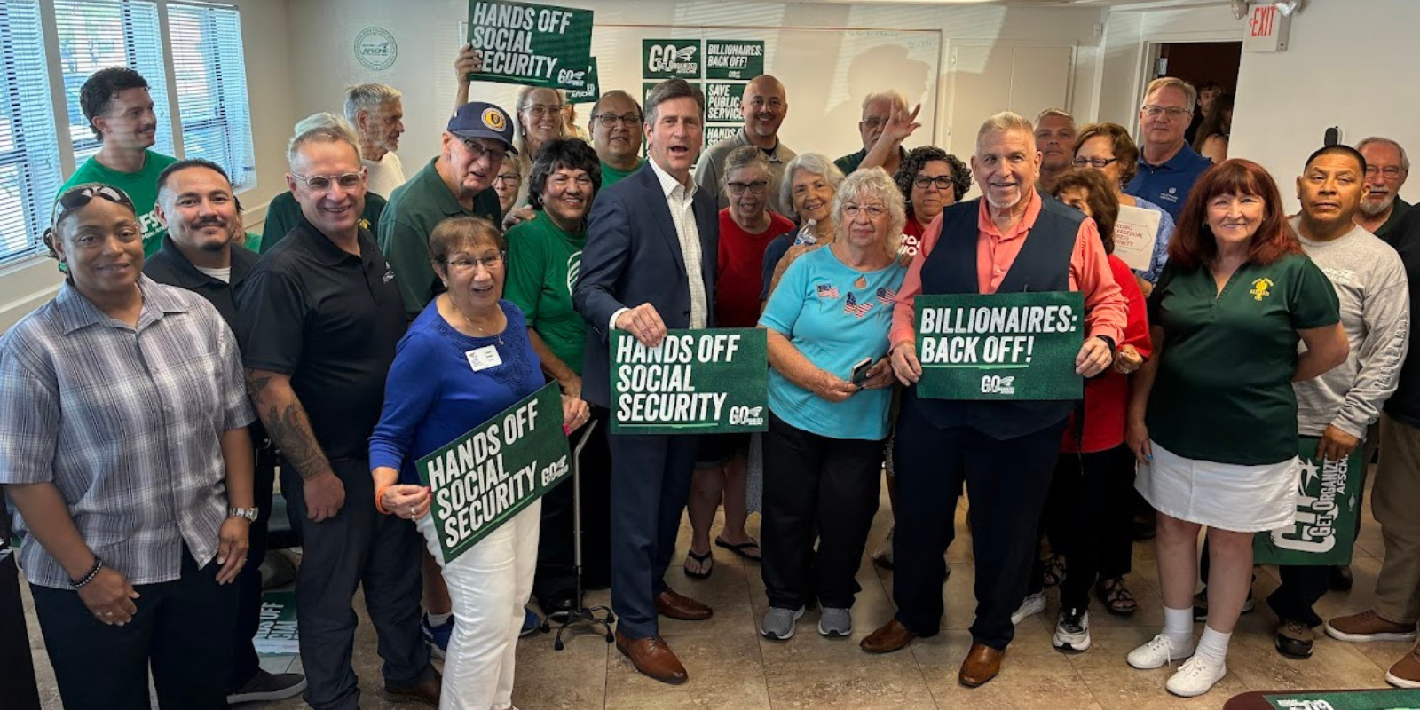 AFSCME members vow to protect Social Security  