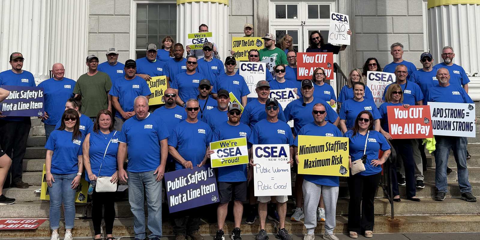 AFSCME mobilizes in upstate New York to stop layoffs and save public services 
