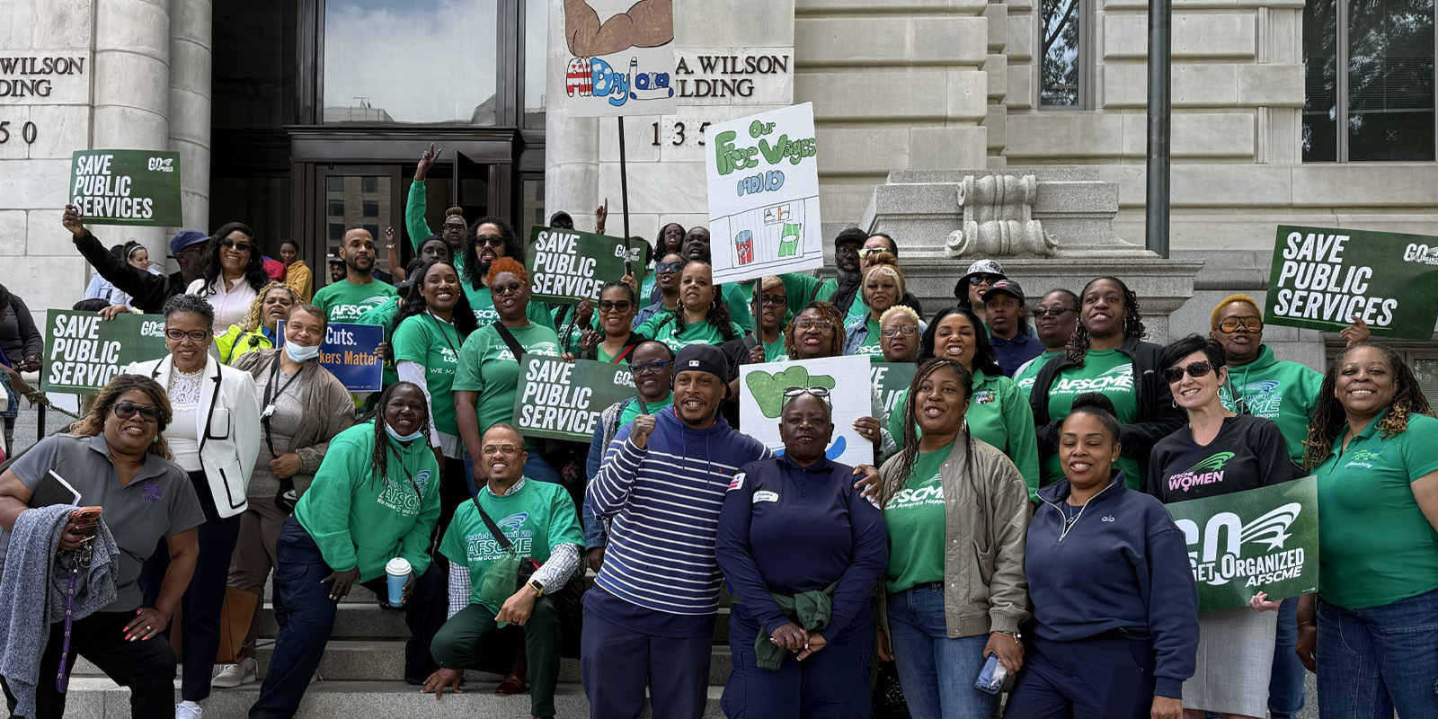 D.C. workers tell mayor: Your budget betrays us and our communities will pay the price! 
