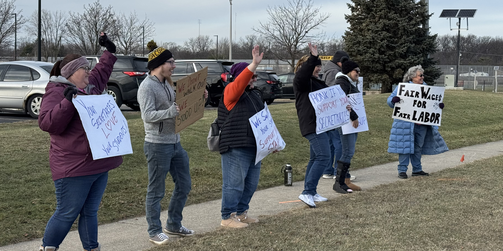 After walkout, Springfield Township school employees win higher wages