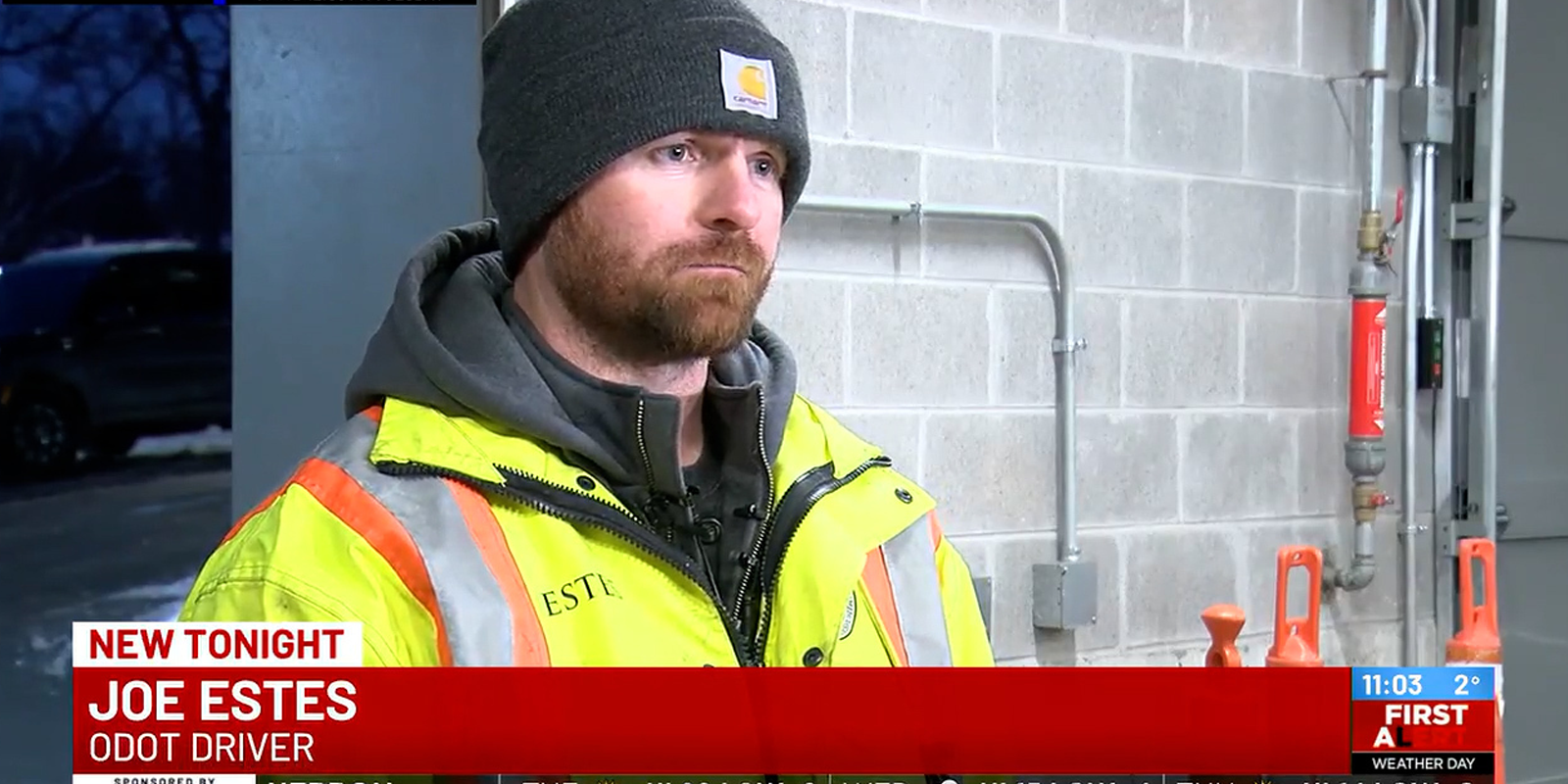 When plowing a road is a matter of life and death