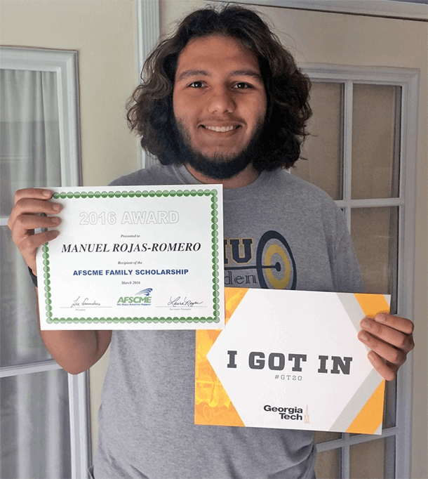 For Scholarship Winner, AFSCME Has Always Been Part of the Family